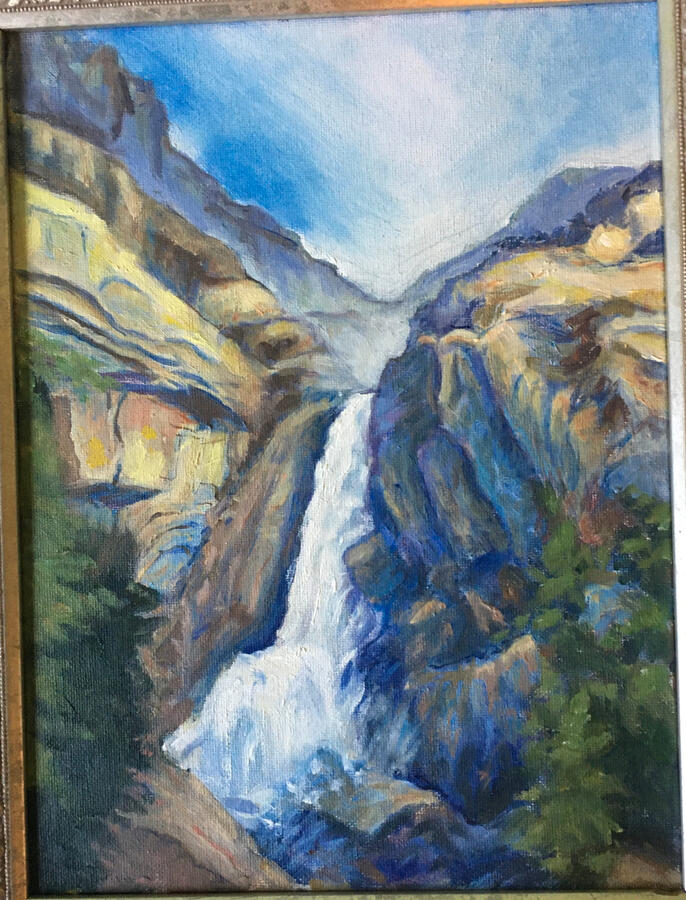 Waterfall at Yosemite