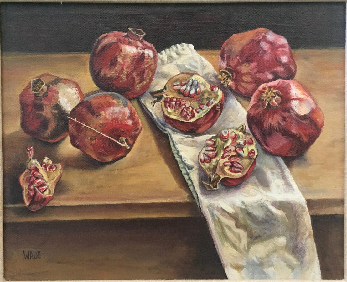 Pomegranate Still Life